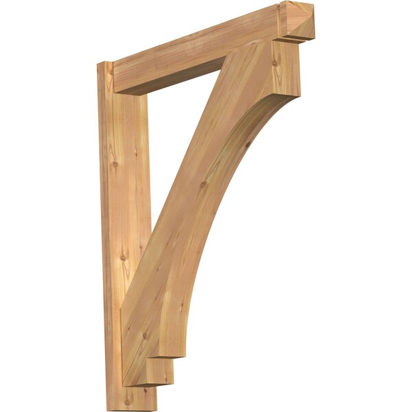 Ekena Millwork Imperial Arts & Crafts Smooth Outlooker, Western Red Cedar, 5 1/2"W x 34"D x 38"H OUT06X34X38IMP03SWR - main